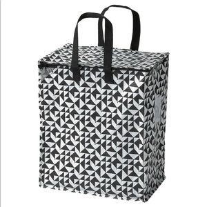 IKEA IKEA KNALLA BAG BLACK WHITE